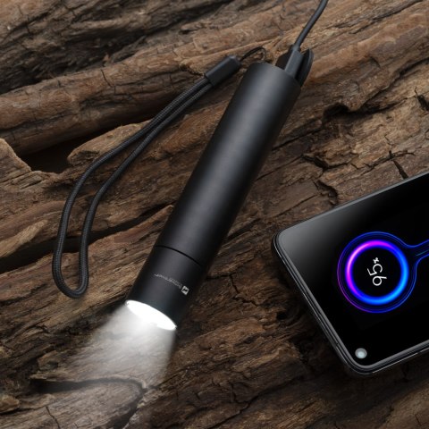 Latarka z możliwością ładowania ZAGROS Schwarzwolf