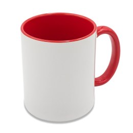 Kubek z powłoką sublimacyjną Gaeta 330 ml, czerwony