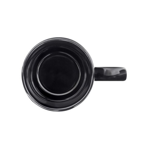 Kubek ceramiczny Pery 480 ml, czarny