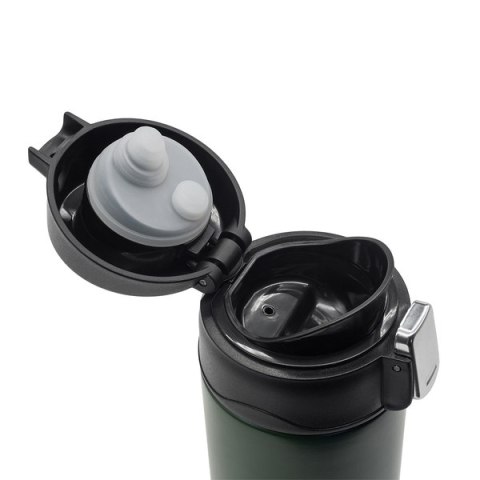 Kubek próżniowy Bergen 340 ml, ciemnozielony