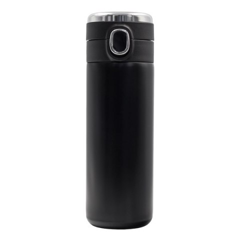 Kubek termiczny z termometrem Bounce 420 ml, czarny - druga jakość