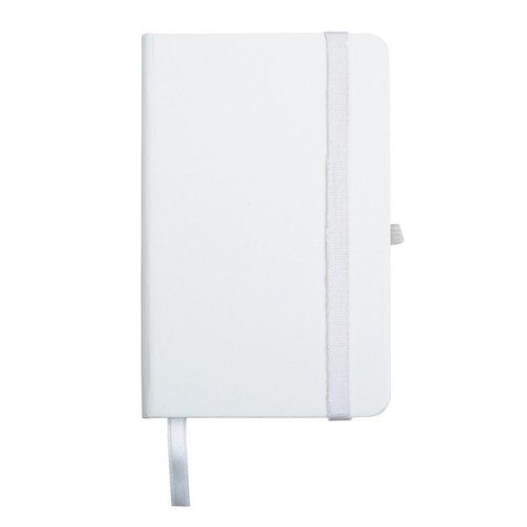 Notatnik 130x210/80k kratka Asturias, biały - druga jakość